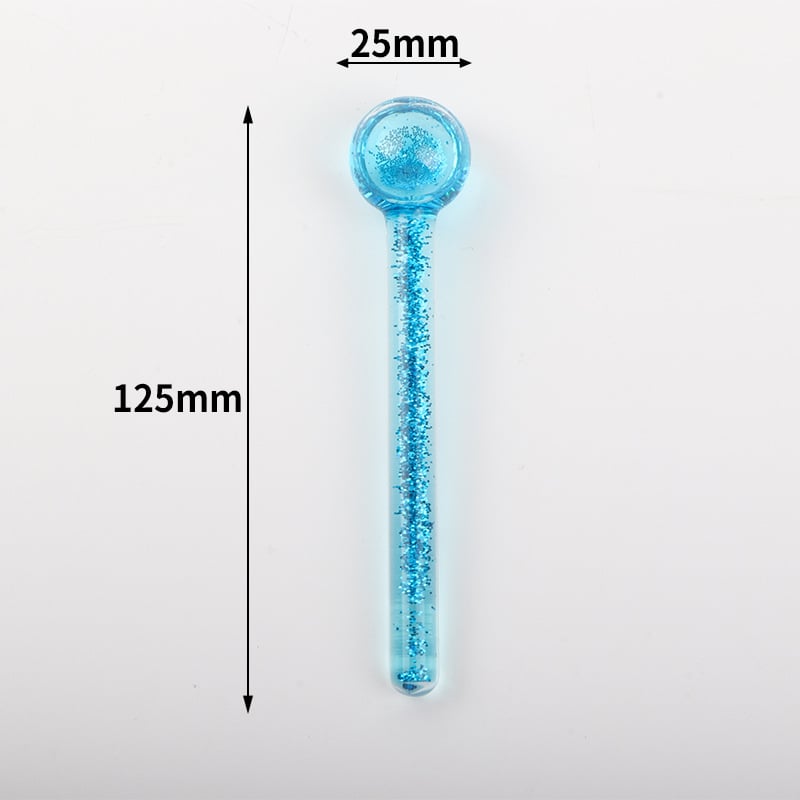 Arcmaszírozó arcra, hideg-kompresszió és jég-hullám funkció – üveg szépség eszköz