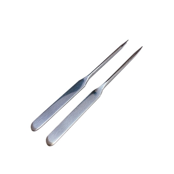 Nerūdijančio plieno makiažo pagrindo špachtelė – profesionalus įrankis makiažui, neabsorbuoja pudros, dažų maišymo lazdelė ir paletės šepetėlis