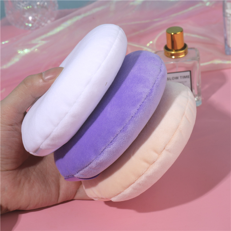 Chun Guiren Sausas Pudrų Pūfas, Medžiaga: Kempinė, Apvali Forma