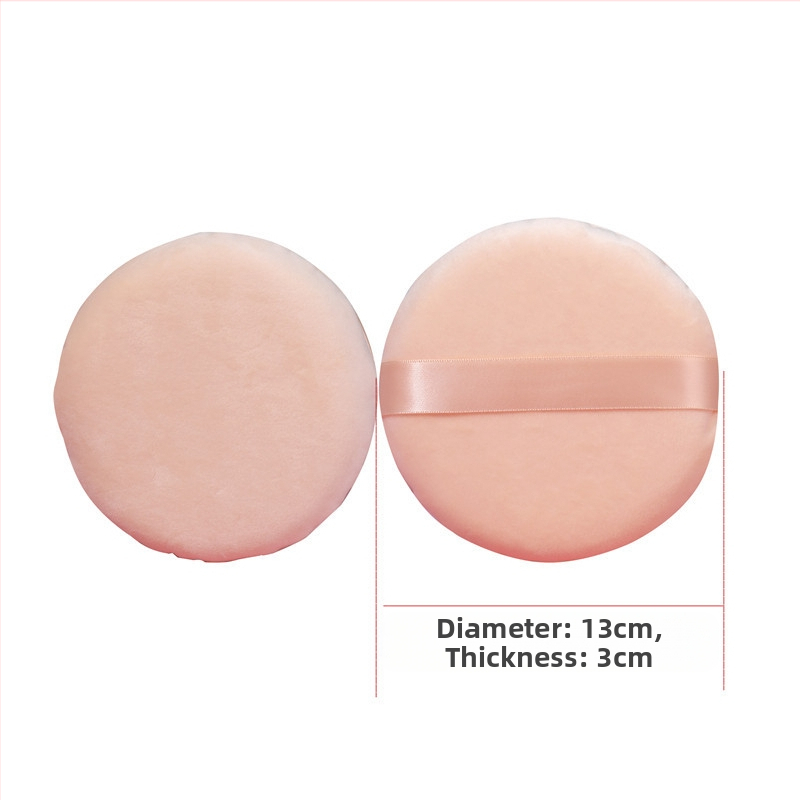 Сух пух за пудра Chun Guiren, гъба, кръгла форма