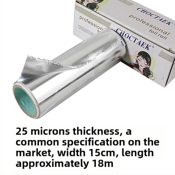 Alumīnija folija matu krāsošanai – folija pr pramenēšanu un tonēšanai, frizieru salonam