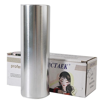 Alumīnija folija matu krāsošanai – folija pr pramenēšanu un tonēšanai, frizieru salonam