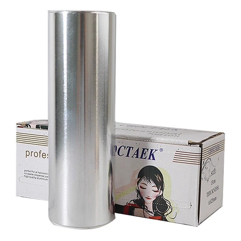 Alumīnija folija matu krāsošanai – folija pr pramenēšanu un tonēšanai, frizieru salonam