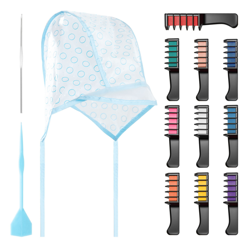 BECO vienreizējais matu krāsošanas kapu un ķemmes komplekts, 10 gab., tīrā masa 7 g