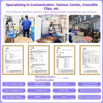 INGRID силиконова шапка за боядисване на кичури с игла, издръжлив салонен инструмент, общо приложение, възможност за частна марка