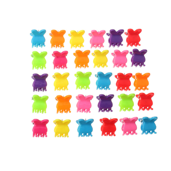 Matu spraudele za zaķa formā, no plastmasas/rezīna, cepeš-lakā pārklājums, 30 gab., bērniem