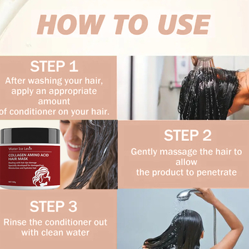 Water Ice Levin plaukų kaukė – drėkinanti, hidratuojanti ir švelninanti visų plaukų tipų