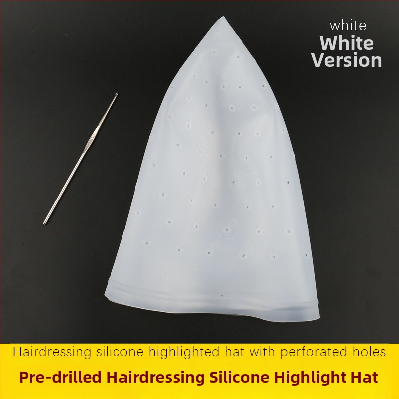 Silikónová čiapka na farbenie vlasov – bez dier, dizajn s jednou dierou; značka New Public Dew