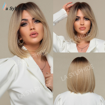 La Sylphide SS167-1 Περούκα κοντή ίσια τρίχα, εγχώρια μάρκα, προέλευση Zhejiang