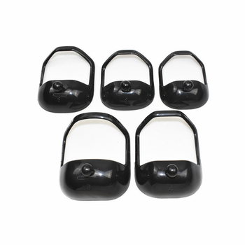 Set șabloane pentru stilizarea bărbii (5 șabloane) – Meilifa unelte plastice pentru înfrumusețare facială, 300 buc.