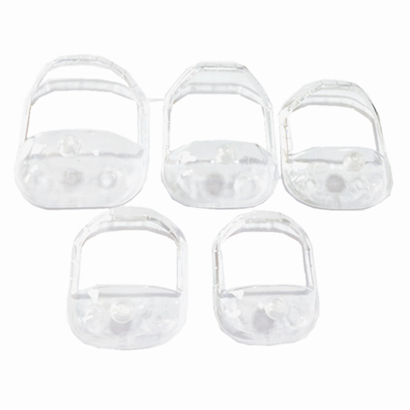 Set șabloane pentru stilizarea bărbii (5 șabloane) – Meilifa unelte plastice pentru înfrumusețare facială, 300 buc.