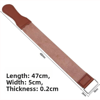 Li Peide (Whetstone) odinis dirželis peilių aštrinimui – odinis dirželis aštrinimui, pritaikomas apdorojimas, privatūs ženklai galimi