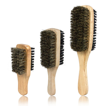 Двустранна четка за брада с оформящ гребен – грижа за брада и почистване, нетно тегло 87 g