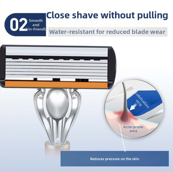 Rokas skuveklis ar sešu slāņu pirkstu rokturiem un septiņu slāņu asmeņa galvu — Jia zhikou