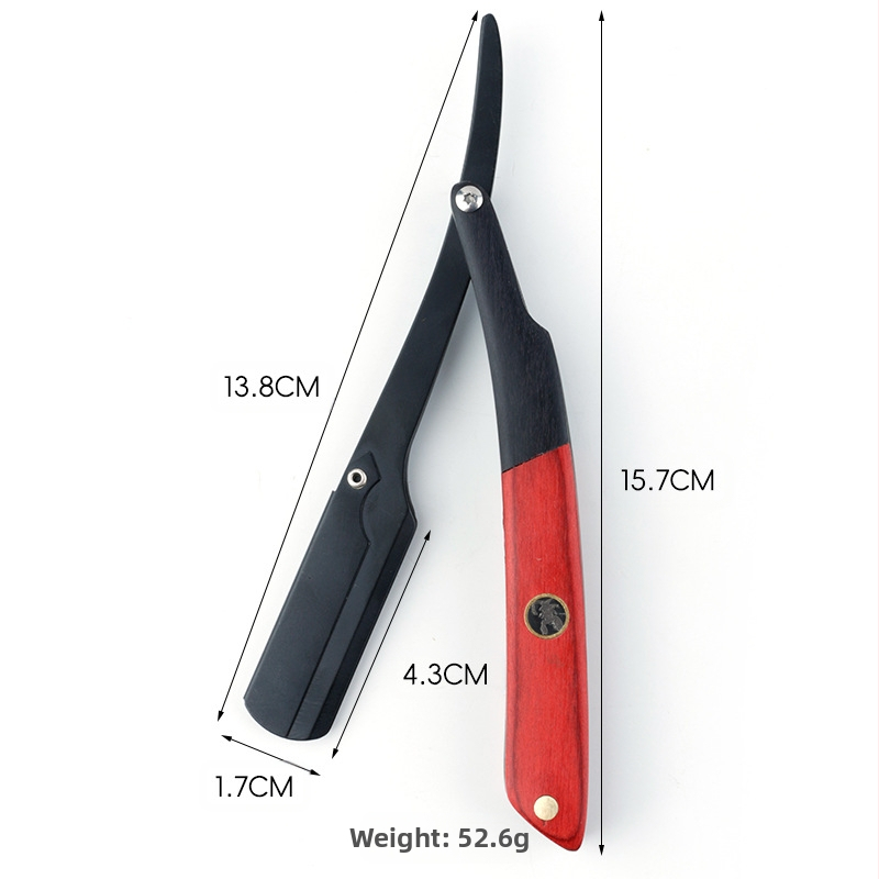 CestoMen vintage manuālais skuveklis vīriešiem, salokāms, 74 asmeņi