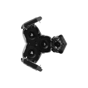 Trijų galvu elektrinio skutimosi galva – ABS korpusas, modelis RQ1050, Minter, pasukama, 35 g