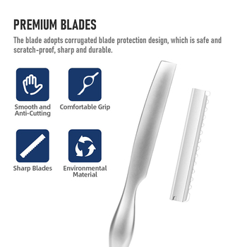 Matu griešanas asmens, matu retināšanai un apgriešanai — frizieru instruments, iepakojumā 120 gab.