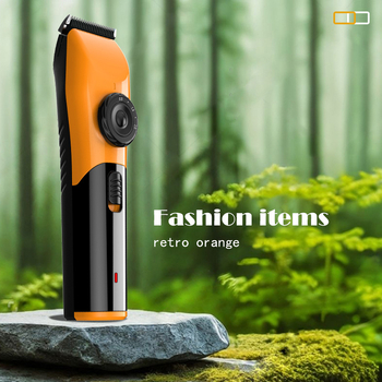 Επαναφορτιζόμενος USB κουρευτικός μηχανισμός με μοτέρ brushless, κεραμική λεπίδα, ενσωματωμένη μπαταρία 1200–2000 mAh, αυτονομία 1–3 ώρες, αδιάβροχη με αποσπώμενη λεπίδα για πλύσιμο