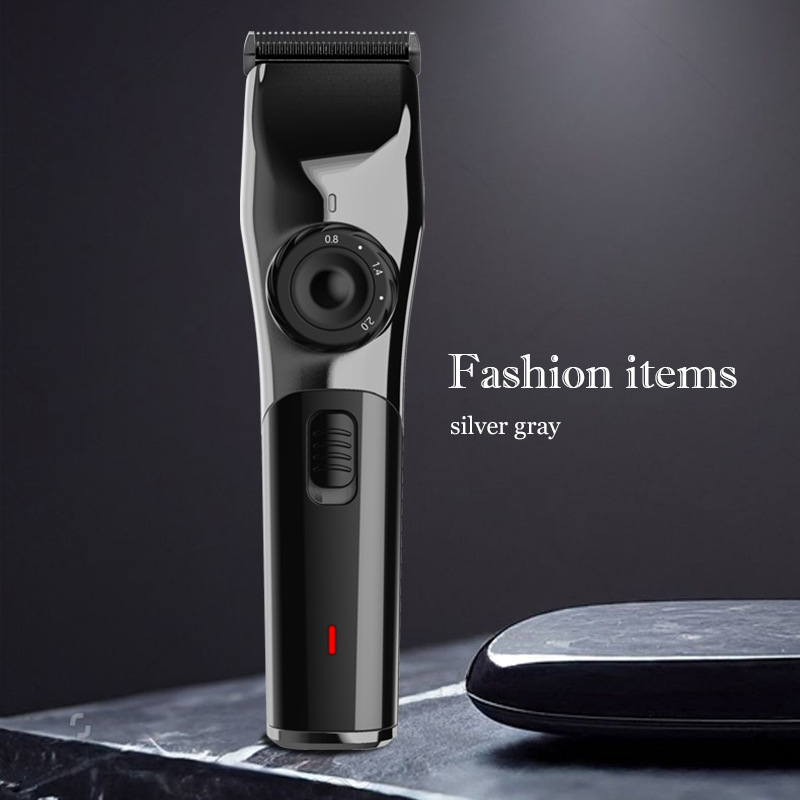Επαναφορτιζόμενος USB κουρευτικός μηχανισμός με μοτέρ brushless, κεραμική λεπίδα, ενσωματωμένη μπαταρία 1200–2000 mAh, αυτονομία 1–3 ώρες, αδιάβροχη με αποσπώμενη λεπίδα για πλύσιμο