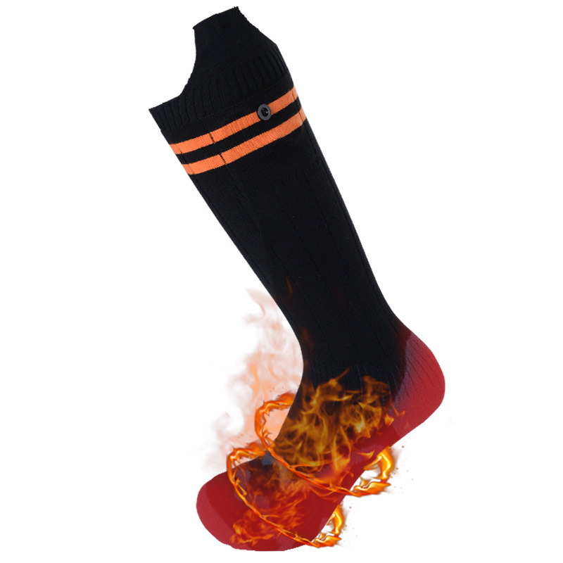 Електрически нагряващи чорапи, памук, модел WTS8377, отопление на стъпалата, за бягане, колоездене, ски и туризъм