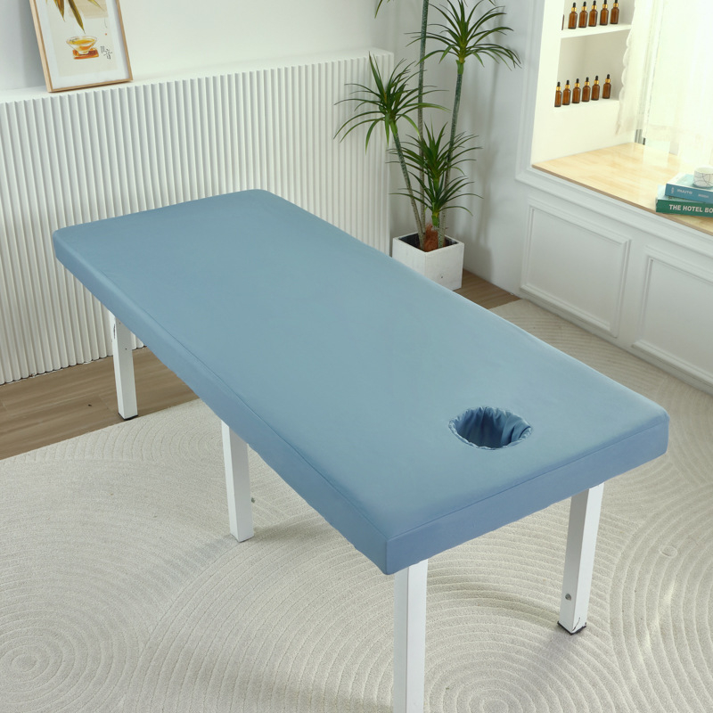 Grožio salono pritaikomas patalynės užvalkalas — šukuotas audinys, reaktyvus dažymas, cheminiai pluoštai, lengvas svoris (<300 g)