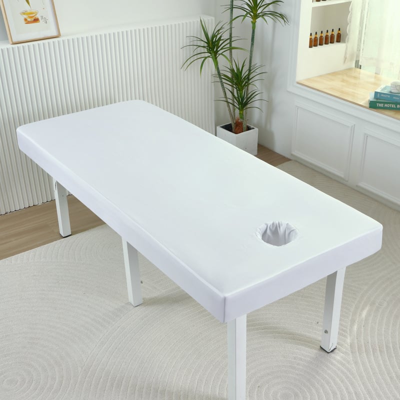 Grožio salono pritaikomas patalynės užvalkalas — šukuotas audinys, reaktyvus dažymas, cheminiai pluoštai, lengvas svoris (<300 g)