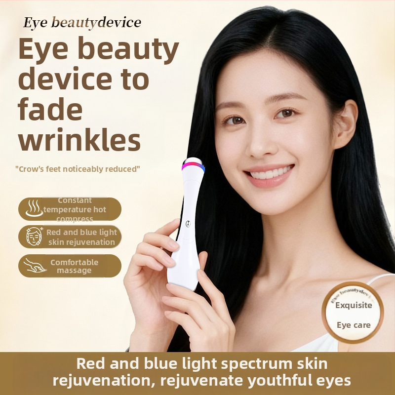 Nešiojama akių grožio įranga prieš raukšles ir odos atjauninimą, IPX8 atsparus vandeniui, įmontuota 300–500 mAh baterija, skirtas namų naudojimui.