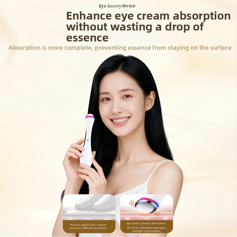 Nešiojama akių grožio įranga prieš raukšles ir odos atjauninimą, IPX8 atsparus vandeniui, įmontuota 300–500 mAh baterija, skirtas namų naudojimui.