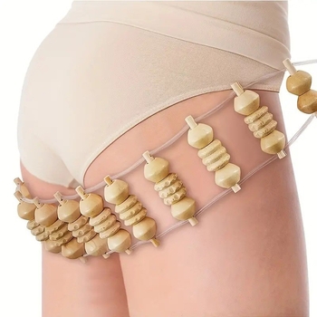 Ξύλινος μασάζ πλάτης με ανοιγόμενο ρολό για οικιακές ασκήσεις και διάταση πλάτης· δυνατότητα εκτύπωσης λογοτύπου