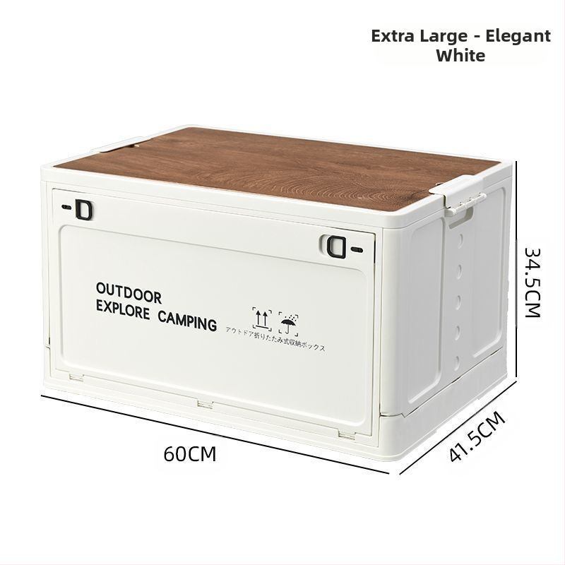 Išorinė saugojimo dėžė automobilių bagažinei, japonų stiliaus, PP medžiaga, talpa 29–86 L, modelis 5211564