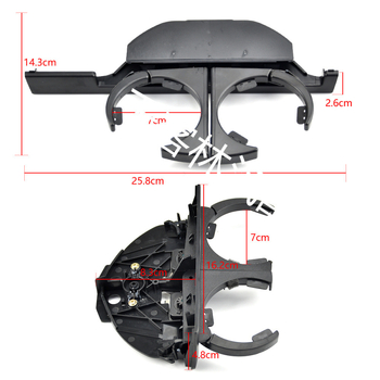BMW E39 puodelio laikiklis prie prietaisų skydelio — ABS, Chotacbras, licencijuojama privati etiketė