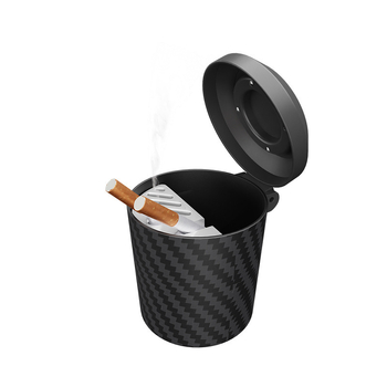 Automobilio peleninė su anglies pluošto raštu, universalus modelis, plastikinis korpusas, ugniai atsparus dangtelis