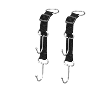 Automašīnas sēdvieta pakaramo lenta ar nerūsējošiem āķiem, regulējama