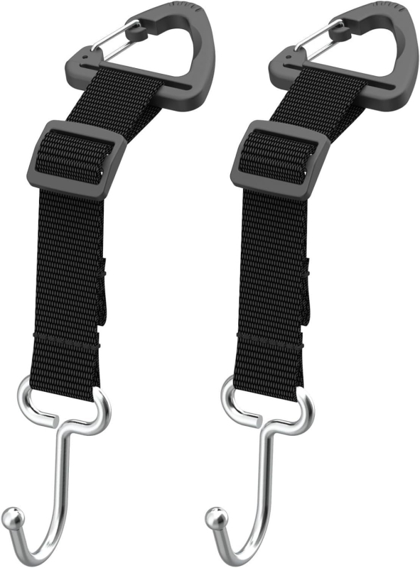 Automašīnas sēdvieta pakaramo lenta ar nerūsējošiem āķiem, regulējama