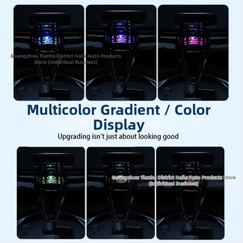 JINQING 167 καθολική φωτιζόμενη κρυστάλλινη λαβή ταχυτήτων