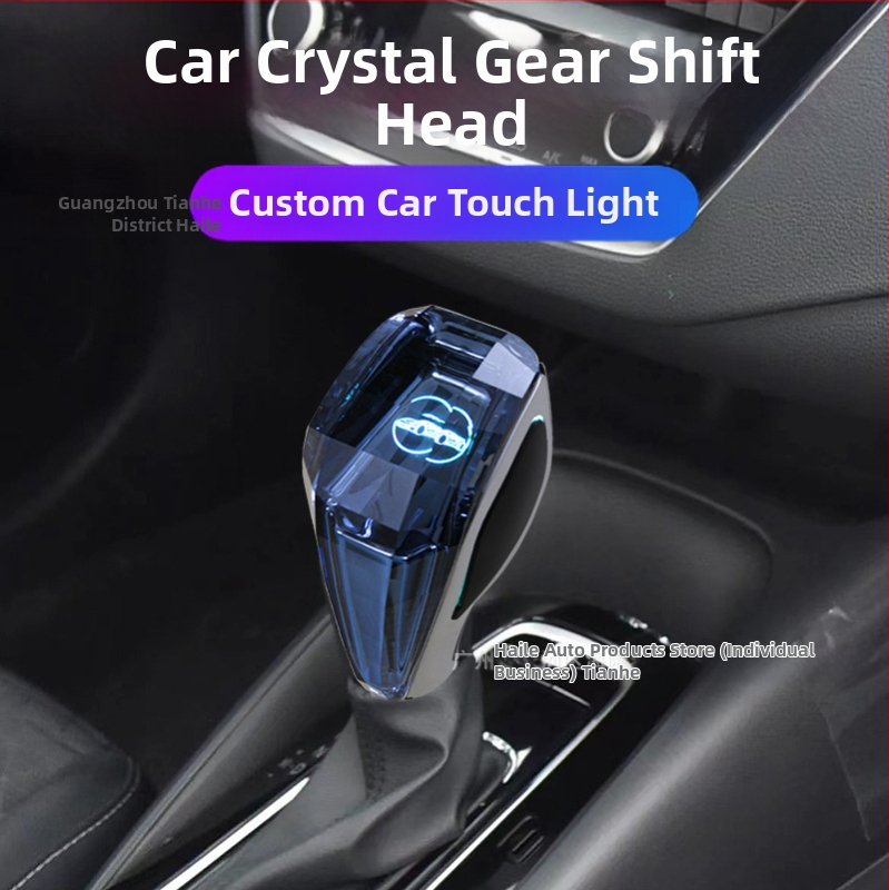 JINQING 167 καθολική φωτιζόμενη κρυστάλλινη λαβή ταχυτήτων