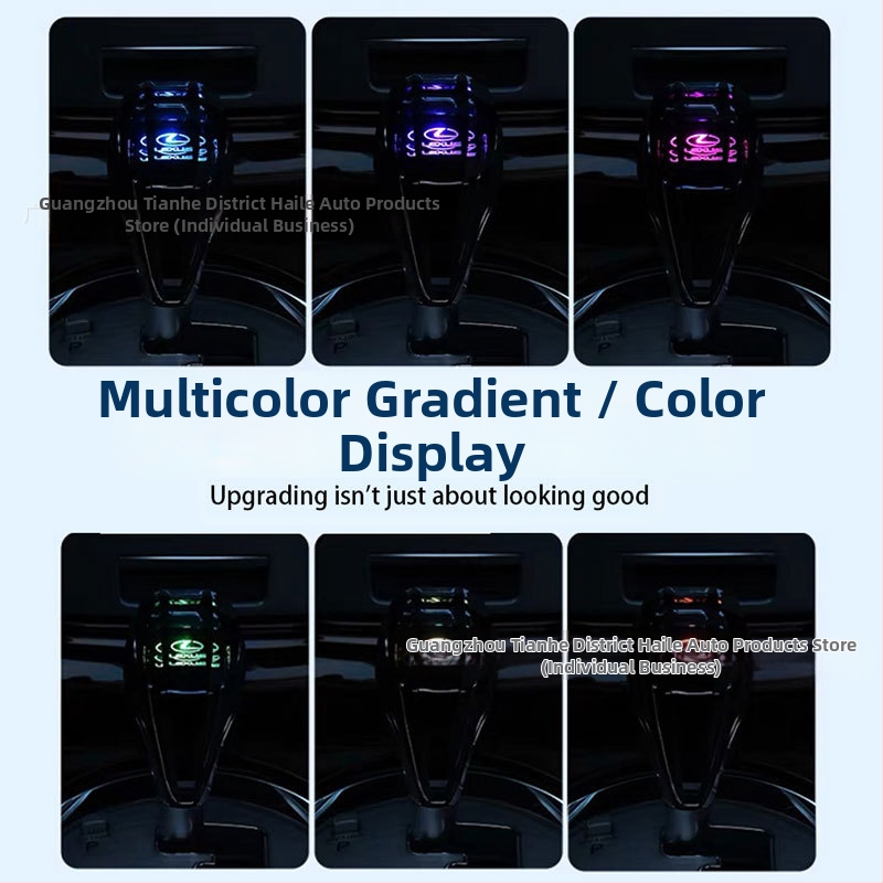 JINQING 167 универсална светеща кристална ръкохватка за скоростен лост