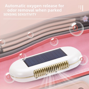 Automobilio oro valytuvas su saulės ir USB maitinimu, modelis 8820, 2W, 1000 neigiamų jonų koncentracija, dengiamas plotas 2 m²