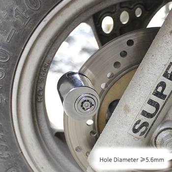 AKKK dviračio disko užraktas, modelis 001, cilindras iš lydinio vario, skirta dviračiui, svoris 123 g