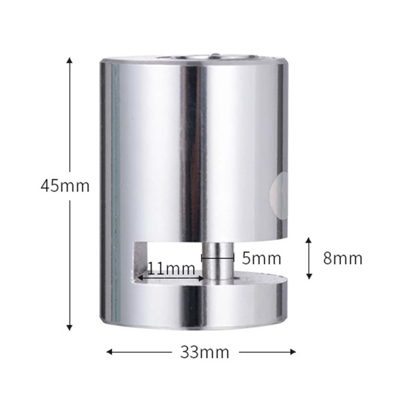 AKKK dviračio disko užraktas, modelis 001, cilindras iš lydinio vario, skirta dviračiui, svoris 123 g