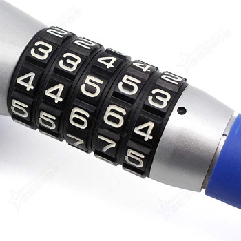 ITSOK Κλειδαριά τιμονιού αυτοκινήτου τύπου T, Υλικό ABC, Για γενικά μοντέλα, Διαθέσιμη ιδιωτική ετικέτα