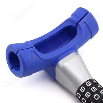 ITSOK Κλειδαριά τιμονιού αυτοκινήτου τύπου T, Υλικό ABC, Για γενικά μοντέλα, Διαθέσιμη ιδιωτική ετικέτα