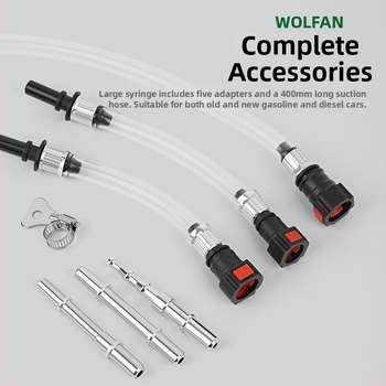 Αντλητής λαδιού με κύλινδρο-βελόνα, διπλής χρήσης για γέμισμα και άντληση – Wallfan ABS πλαστικό, κατάλληλος για αυτοκινητιστικές επισκευές