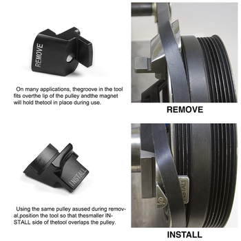 Εργαλείο αφαίρεσης και τοποθέτησης ιμάντα αυτοκινήτου για τροποποιήσεις – 59370, Dyno Racing BX102234, αλουμίνιο.