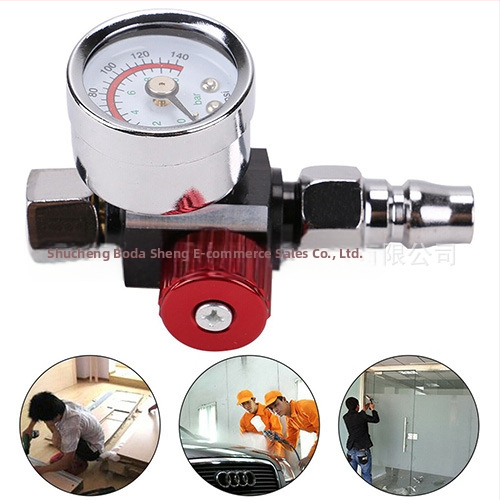 Dažų purškimo pistoleto priedai su slėgio reguliatoriumi – Wenxing prekės ženklas, kilmė Anhui lianan, tikslas: purškimo pistoleto priedai, slapyvardis: slėgio reguliatorius