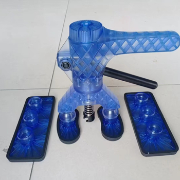 Automobilio įdubų taisymo įrankis - skaidrus traukimo įrankis su siurbimo puodeliu ir replėmis