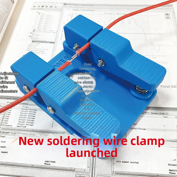 Vadu locīšanas stacija PCB – turētājs ar vidēja oglekļa tēraudu un gali no augsta oglekļa tērauda