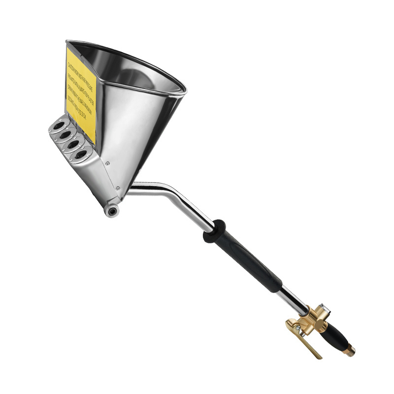 GEYE DW-55 pneumatinė beorė purškimo pistelė cemento morteriui – pramoniniam padengimui, maksimali srovė 1,5 N/S, tuščios apkrovos srautas 632