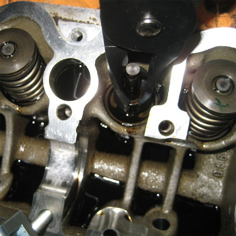 11-частен комплект инструменти за демонтаж на уплътнението на клапана, алуминиева сплав, тегло 1,6 кг