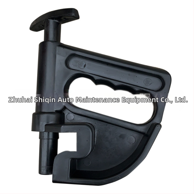 Стоманен инструмент за демонтаж на автомобилни гуми, стоманено устройство за демонтаж на гуми, захващане на вътрешния пръстен 265–458 мм, захващане на външния пръстен 310–510 мм, максимален въртящ момент 1100 Nm, работно налягане 0.8–1.2 bar, захранване 11